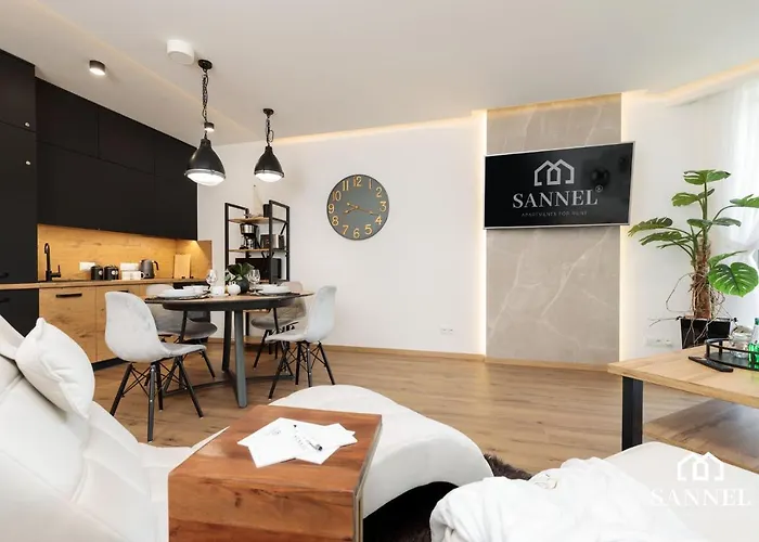 Prestige Z Dostępem Do Basenów,strefy Saun,jacuzzi - Pinea Pobierowo-sannel For Rent Apartamento