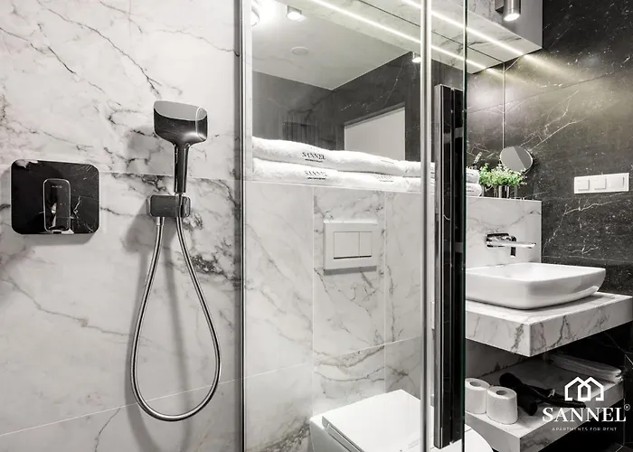 Prestige Z Dostępem Do Basenów,strefy Saun,jacuzzi - Pinea Pobierowo-sannel For Rent Apartamento